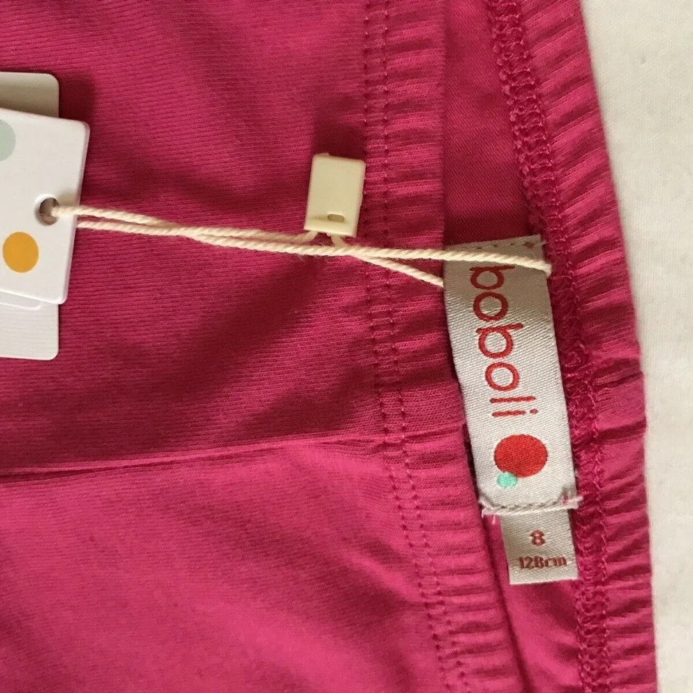 NWT! BOBOLI Girls Pink Leggings Size 8 - Picture 5 of 5